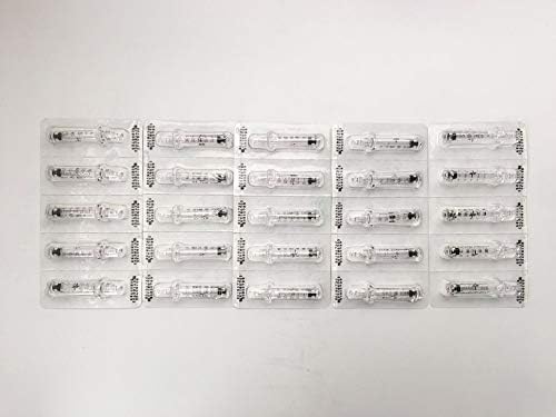 YJJ 0.3ml Ampoule Syringes for Hyaluron Pen High Pressure Wrinkle Removal Water Syringe 20pcs,A