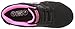 Skechers for Work Women's Synergy Sandlot Slip Resistant Work Shoe, Black/Pink, 7.5 M US
