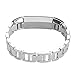 I-SMILE Stainless Steel Replacement Accessory Metal Bracelet Bands for Fitbit Alta(No tracker, Replacement Bands Only)