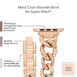 Anne Klein Fashion Chain Bracelet for Apple