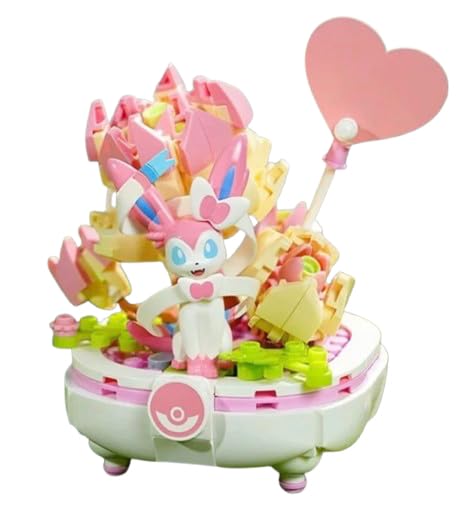 Pokémon Bonsai Building Blocks Toy Set | Keeppley | Lego Compatible | Simplified Chinese | 15+ Years | Sylveon