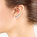 Silverline Jewelry Ball Earrings 5 Pair Set 316L Surgical Stainless Steel Round Ball Stud Earrings for Women Men Teen Girls Teen Boys, Blue