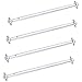 Hobbypark (4-Pack) 08029 Metal Steel 90mm Front/Rear Dog Bone for Volcano Epx/epx PRO 1/10 Electric RC Off Road Monster Truck Upgrade Parts Sliver