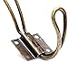 Heavy Duty Rustic Entryway Hooks - 10 Pack of Wall Mounted Vintage Double Coat Hangers with Four Extra Long Bronze Metal Screws Included