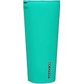 Corkcicle Classic Triple Insulated Coffee Mug with Lid, Neon Lights Kokomo, 24 oz – Stainless Steel Travel Tumbler Keeps Beverages Cold 9+hrs, Hot 3hrs – Cupholder Friendly Travel Coffee Tumbler