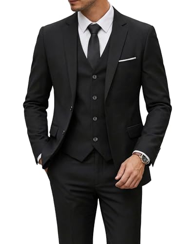 MrSure Men's Suit Blazer Slim Fit Tux