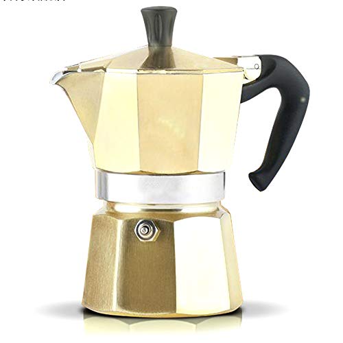 Lwieui Espressokocher Startseite Gebraut Maker Pot Mokka Topf Kaffeeutensilien Espresso-Kaffee-Topf Hausgemachte…