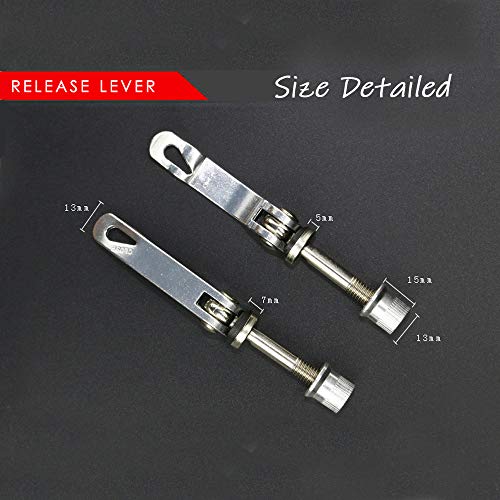 Lohas Select Bike Alloy Seat Post Quick Release Pin Bike Seat Clamp