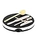 VonShef Professional Electric 12 Inch Crepe Pan and Pancake Maker Griddle with Batter Spreader, Oil Brush, Wooden Spatula & Ladle - Non Stick