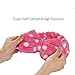 Shintop Sweet Super Soft Caroset Polka Dots Wash Cosmetic Headband Hairlace (Rose Polka dots)