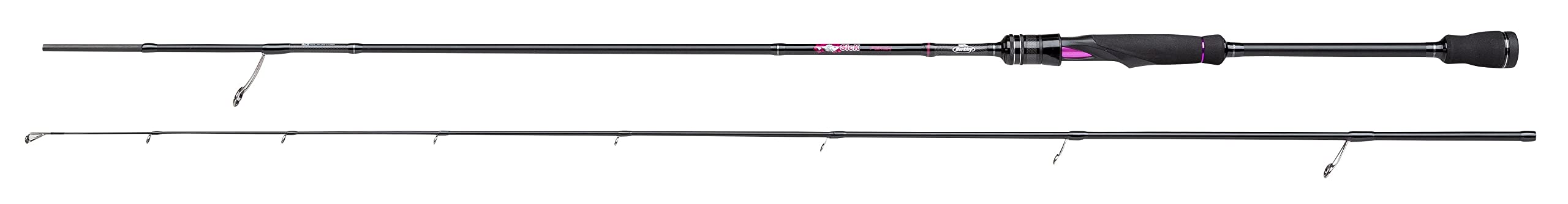 Berkley SICK Stick Fishing Rod – Extra-Fast Action 30HDC Carbon Blank, EVA Handle – Predator Rod for Pike, Perch & Zander, Ideal for Jigging & Spinning in Freshwater & Saltwater, 2.13m