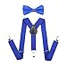 Child Kids Suspenders Bowtie Set - Adjustable Length 1 Inches Suspender with Bow Tie Set for Boys and Girls by AWAYTR