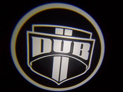 DUB Ghost Door Logo Projector Shadow Puddle Laser Led Lights 7w (Qty 2)