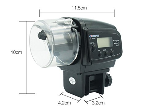 Sportsmax Digital LCD Timer Automatic Fish Feeder Aquarium Tank Pond (2009D)