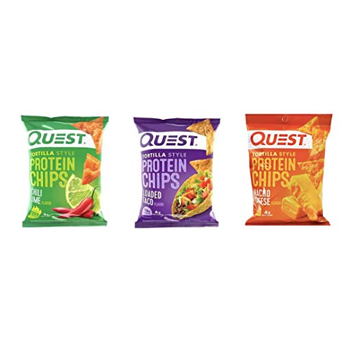image for Quest Nutrition Protein Tortilla Chips Pack. Fiesta Variety Pack Torti