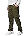 Match Men's Wild Cargo Pants(Army Green,36)