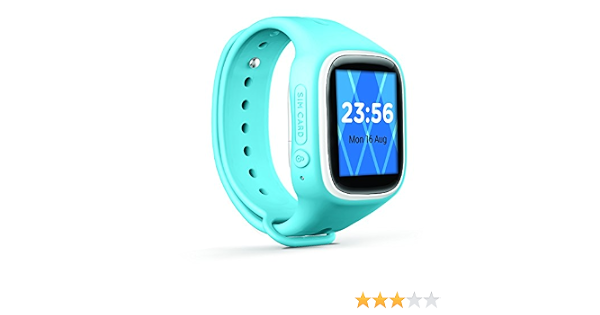 MYWIGO Wakid - Smartwatch (Reloj, teléfono y localizador GPS, botón SOS,  supervisión remota, Alarma) Color Azul : Amazon.es: Electrónica
