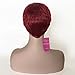 HOTKIS Human Hair Red Pixie Wig Short Pixie Wigs Red Pixie Cut Wig for Women (HS807-Light 99j)