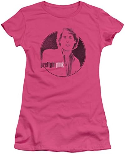 Juniors: Pretty in Pink - Steff Juniors (Slim) T-Shirt Size M