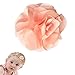 Toddler Carnation TruStay Hair Clip - Best No Slip Barrette for Fine Hair (TD1-Pink)