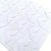 120pcs Self Adhesive Paper Photo Corner Stickers for Scrapbooking, Photo Book, Personal Journal & Diary Adhesives (White)
