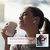 Wireless-Earbuds-Headphone-Bluetooth-50-in-Ear-Earphone-Touch-Control-with-Mic-RGB-Sweatproof-Noise-Canceling-USB-C-Quick-Charging-Case-Compatible-with-iPhoneAndroidPC-for-Sport-Work-RunningPink Sendowtek Wireless Earbuds Pink Bluetooth in Ear Headphone Touch Control with Mic RGB Sweatproof Noise Canceling…