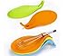 Drhob1pcs Novelty Candy Color Kitchen Tools Heat Resistant Silicone Put A Spoon Mat Insulation Mat Placemat（Color: random）