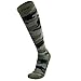Camo Compression Socks for Men, Women – Best Graduated Compression Socks (L, Army Green)