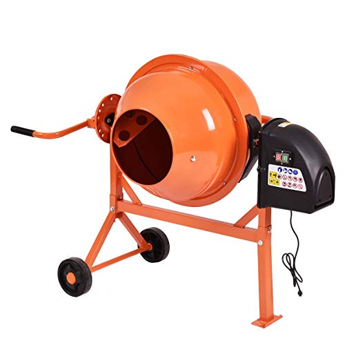 Apontus Portable Electric Concrete Cement Mixer