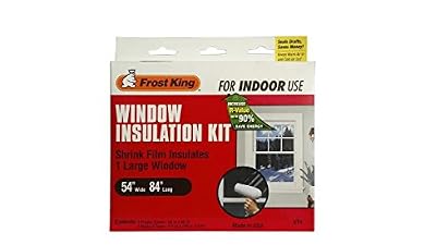 Frost King V74 Window Insulation Kit, Clear, 54" X 84"