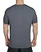 Worboo Tee Ultra Soft Organic Bamboo - Men's V Neck Undershirts (Medium, Dark gray)