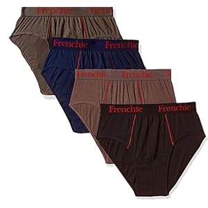 VIP Frenchie Pro Outer Elastic Men’s Cotton Briefs (Pack of 4)