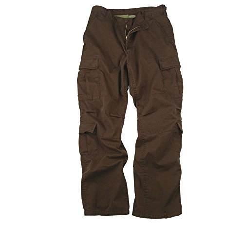 Rothco Vintage Paratrooper Fatigues, Brown, Small