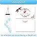 Slopehill Solar Wind Chime Changing Colors Waterproof Six Star Solar Powered LED Hanging Lamp for Outdoor Garden Party Decoration1