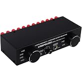Amplifier Speaker Selector Switch Switcher 4 Input 2 Output or 2 in 4 Out Power Amplifier Speaker Selector Switcher 300W Per Channel Speaker Switch Dispenser