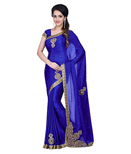 sareeshop satin saree with blouse piece