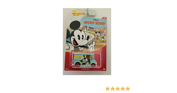 hot wheels mickey mouse bread box