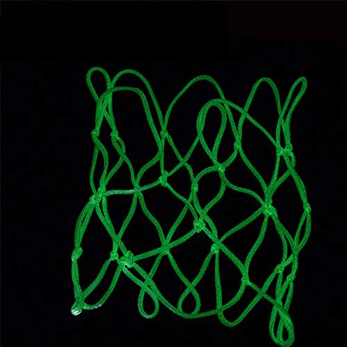 Glow in The Dark Basketball Net Basketball Hoop Light Nylon Glowing