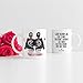 Custom Best Friend Coffee Mug for Women - Long Distance Friendship - Choose Hair - Skin Color Personalized Cup w Names for Besties, Bff, Good Friends Birthday