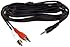 Generic F8V235-12 2 RCA to 3.5mm Y cable 12-Feet