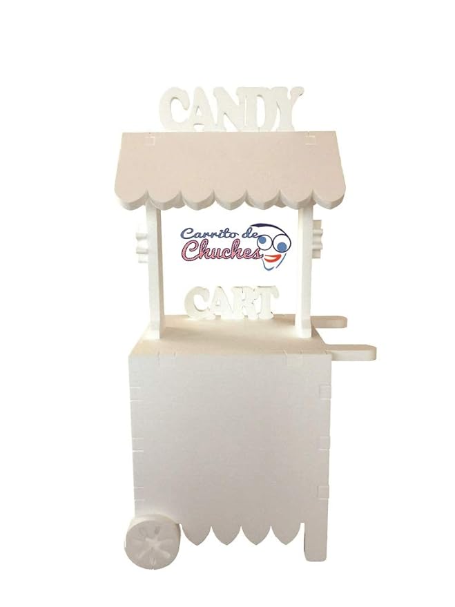 CANDY CART. Para decorar,Reutilizable, Medidas 132cms (Alto) x56cms (Largo) x47cms (Fondo),fabricado en material XPS ,extrusionado ¡IMPORTANTE! ...