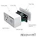 WiFi Smart Plug, EIVOTOR Wireless Socket Mini Outlet with Energy Monitoring Works with Amazon Alexa Echo Dot and Google Assistant, No Hub Required, APP Remote Control your Devices from Anywhere