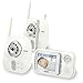 VTech VM321-2 Safe & Sound Video Baby Monitor with Night Vision and Two Cameras , White , 3 Piece Set