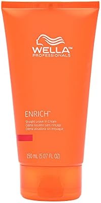 wella straight leave in cream