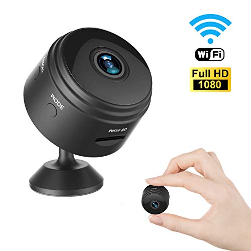 Mini Spy Camera Wireless Hidden Camera WiFi HD 1080P Small Nanny Cam Home Security Motion Detection Night Vision Remote View with Cell Phone App Android iPhone