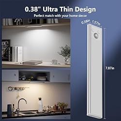 Buiybosx Under Cabinet Lighting 68-LED Rechargeable