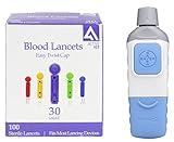 Bayer Microlet Lancing Device + 100 Active1st 30g Lancets (Health and Beauty)