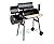Outdoor BBQ Grill Charcoal Barbecue Pit Patio Backyard Meat Cooker Smoker US