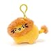 GUND Pusheen Pusheenimal Lion Plush Stuffed Animal Backpack Clip, Yellow and Orange, 5
