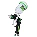 PowRyte Elite 4.2 Oz Composite Mini HVLP Gravity Feed Air Spray Gun - 0.8mm Nozzle